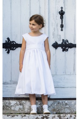 Robe de communion fille