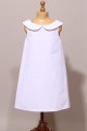 Robe de communion droite et simple