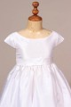 Robe de cérémonie fille chic en soie, robe de cortège