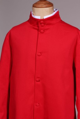 Soutanelle rouge enfant