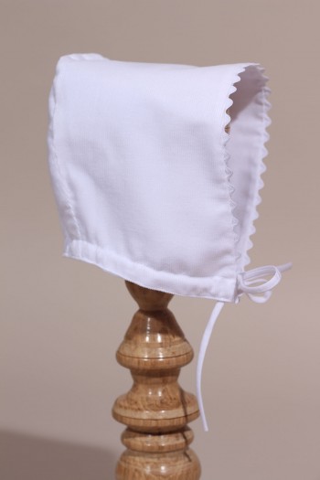 Bonnet baptême hiver