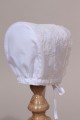 Bonnet de baptême dentelle rétro