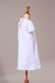 Robe de communion fille chic broderie anglaise