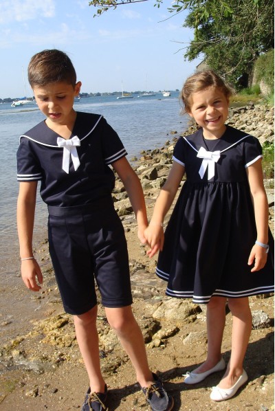 Ensemble petit marin Garance