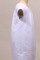 Robe blanche de cérémonie fille en coton 