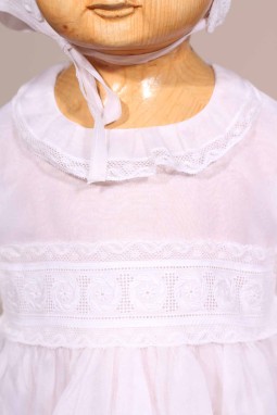 robe en organza bébé