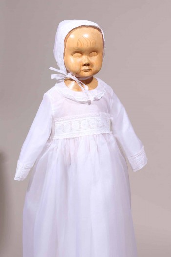 robe en organza bébé