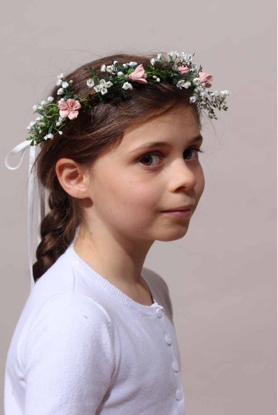 Couronne de communion Dorothée Couronne de communion Dorothée