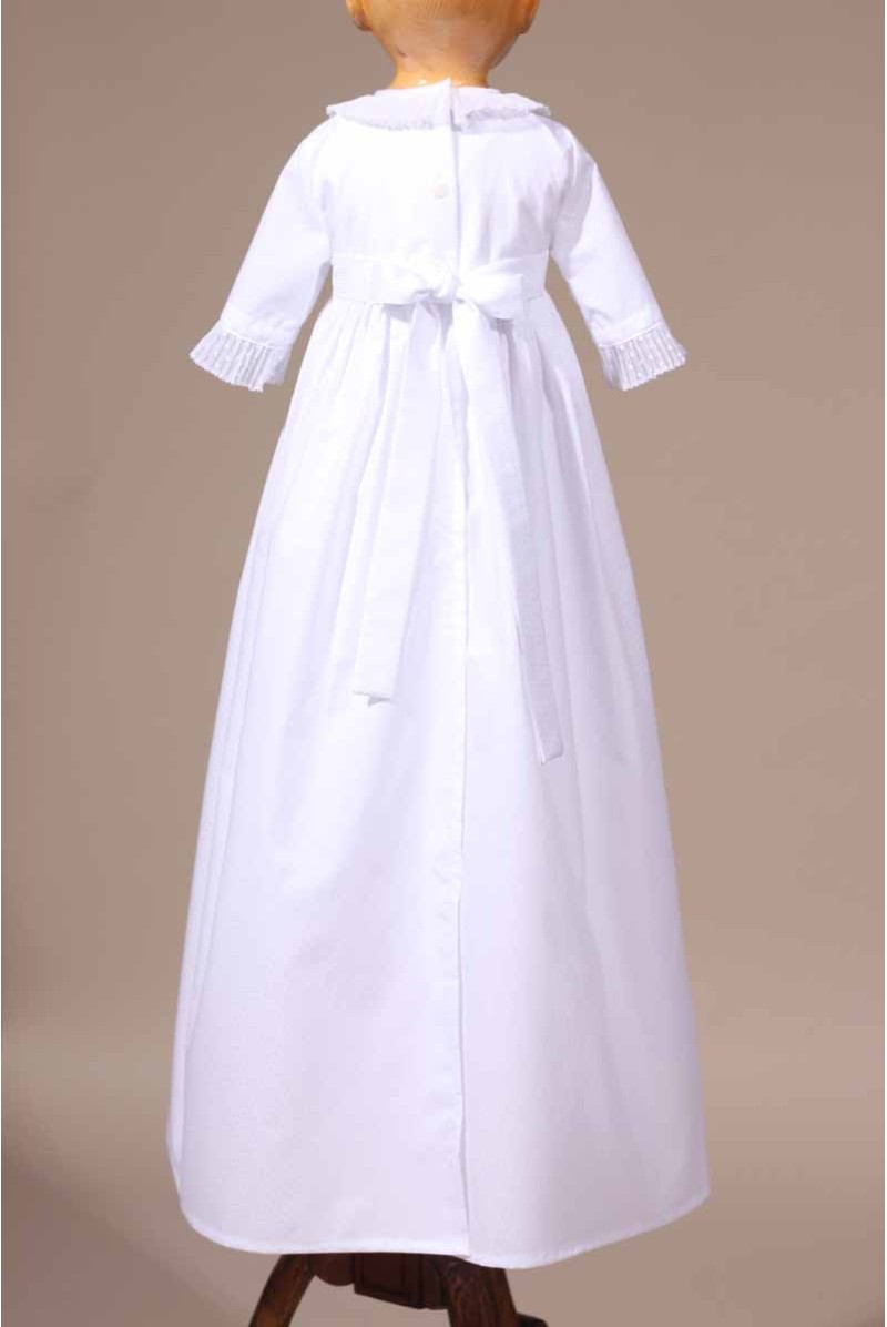 Robe De Fille Blanche à Fleurs, Noeud Blanc, Taille 6 Ans – Neuve Avec étiquettes