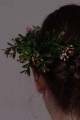 Couronne de fleurs enfant d'honneur