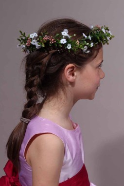 Couronne fleur de printemps