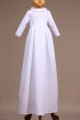 robe traditionnelle blanche bébé