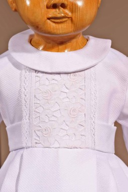 robe traditionnelle blanche bébé