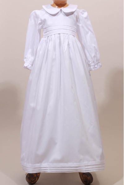 Robe longue de baptême traditionnelle classique pour bébé Robe longue de baptême traditionnelle classique pour bébé