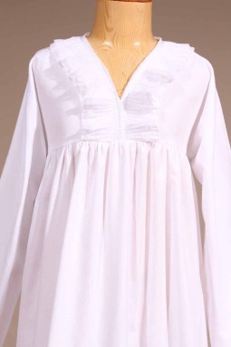 Robe de communion hiver