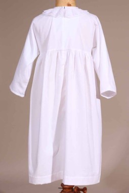 Robe communion hiver fillette