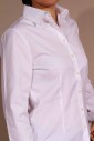 Chemisier blanc jeune fille