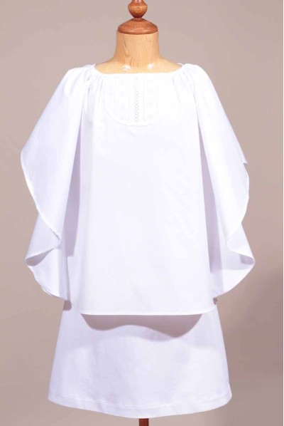 Blouse communion Zoé blanche Blouse communion Zoé blanche