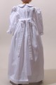 Robe longue de baptême traditionnelle classique pour bébé