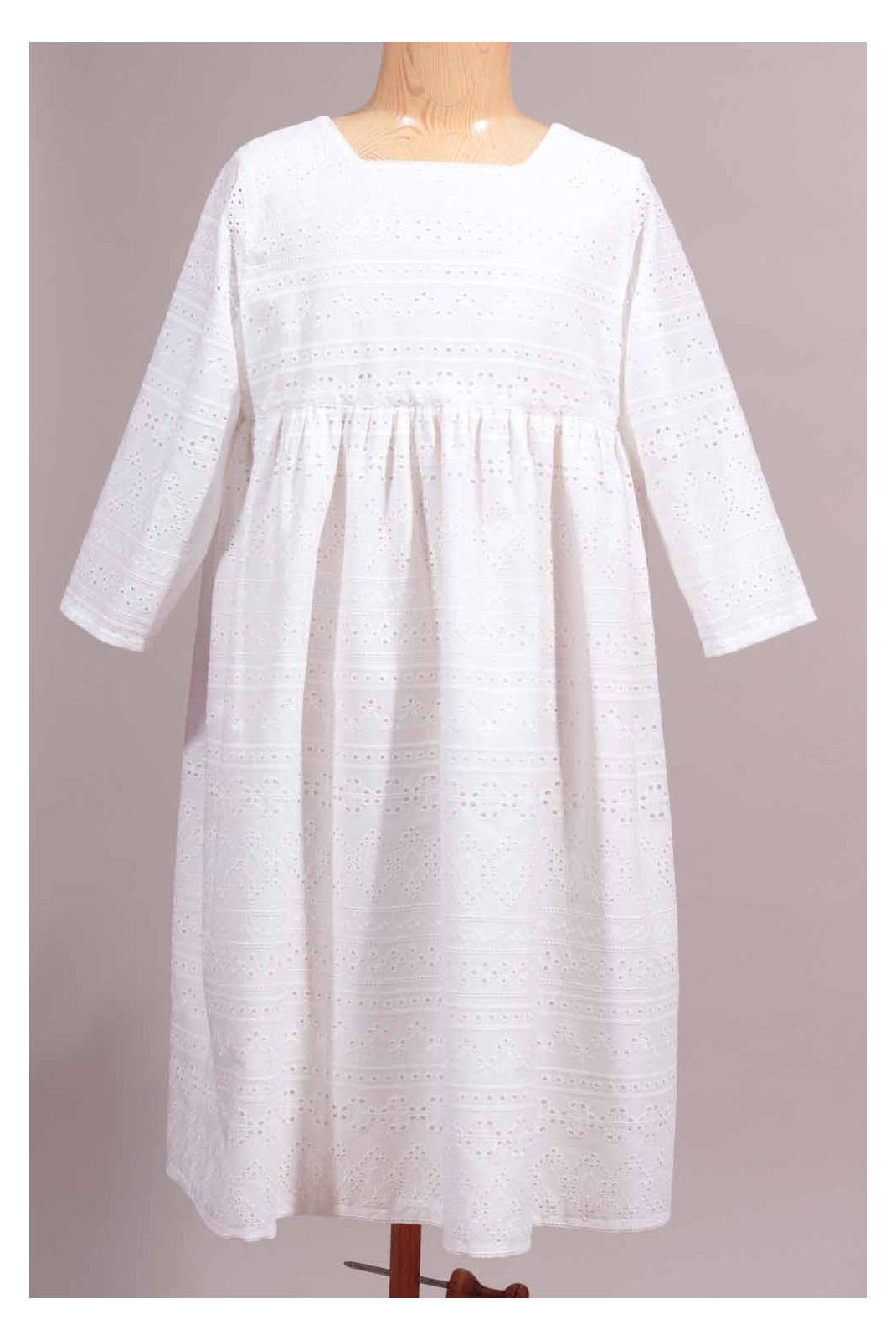 Robe broderie anglaise Ida
