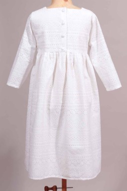 robe en dentelle fille
