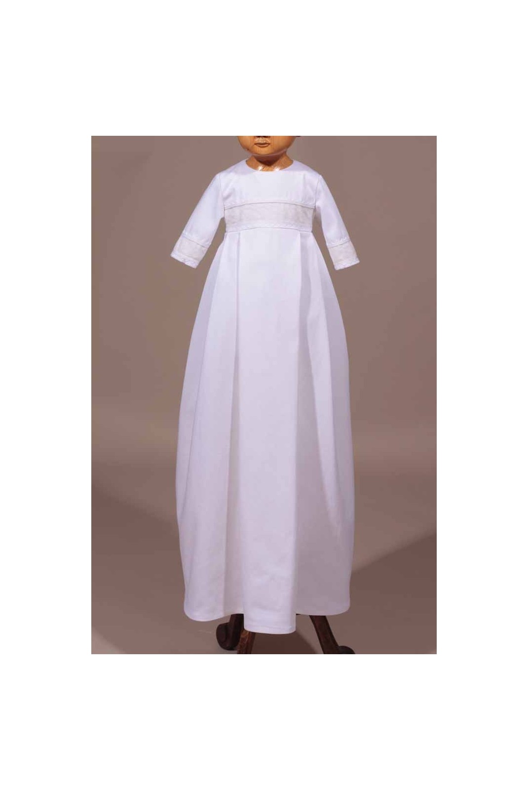 Robe De Baptême Bébé 6-9 Mois - Neuve Avec étiquettes - Blanc
