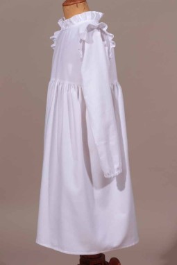 Robe Baptême hiver fillette