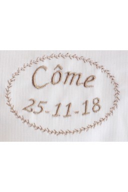 Broderie personnalisée de bapteme
