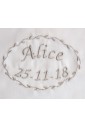 Broderie bapteme prenom