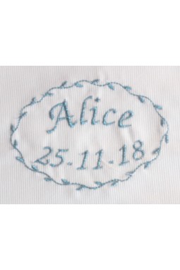 Broderie personnalisée de bapteme