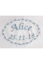 Broderie personnalisée de bapteme