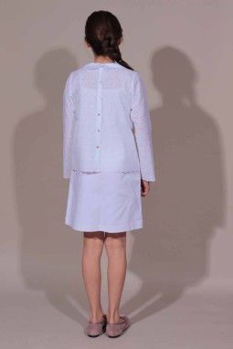 chemiser broderie anglaise enfant-Place Dauphine