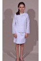 Jupe de communion Anna blanche