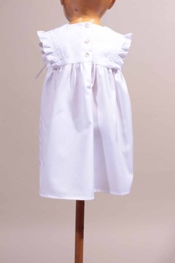 robe cérémonie blanche-Place Dauphine