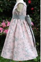 Robe cérémonie toile de jouy 