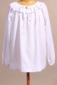 Chemise en plumetis blanc Margot