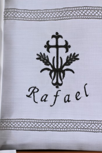 Echarpe personnalisable de Baptême Rafael