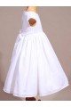 robe de communion plumetis bordée