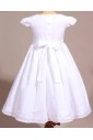 robe de cérémonie plumetis brodée