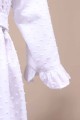 Robe blanche plumetis