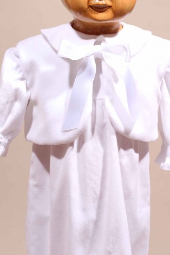 gilet sans manche en velours bébé 