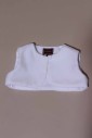 Gilet de cérémonie blanc sans manches Simon
