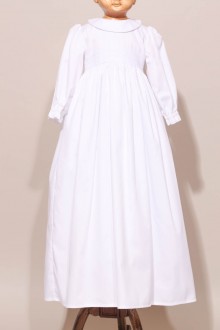 Robe de baptême traditionnelle, robe longue classique