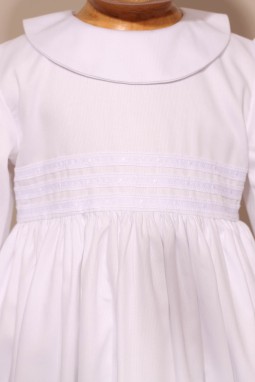 Robe de baptême traditionnelle, robe longue classique