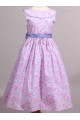 Robe en Liberty Betsy mauve de cortège Milly