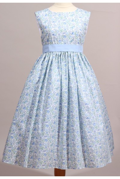  	Robe mariage Liberty Tana campanule Mahaut