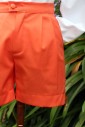 Cortège de mariage garçon Cyr orange et blanc