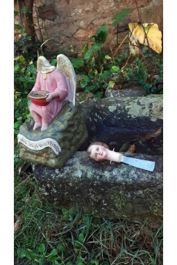 Tirelire ange quêteur église