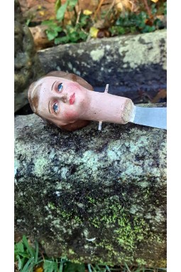 Tête papier ange quêteur