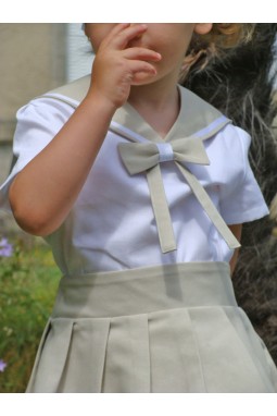ensemble fille rétro de petit marin fille Emérance